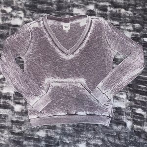 Michael Stars Vintage V Neck Sweatshirt